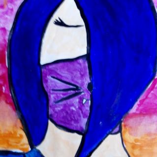 Рисунок к Дню матери.