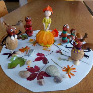 Дюймовочка на балу