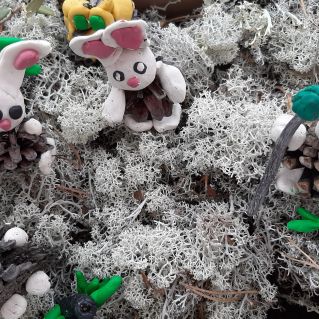 "Зайцы на поляне"