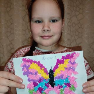 "Радужная бабочка"