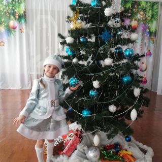 Миниатюрная Снегурочка