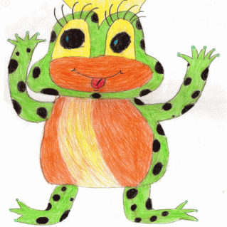 Рисунок к русской народной сказке "Царевна-Лягушка"