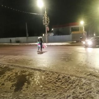 "Светофор на перекрестке"