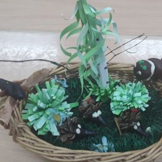 Встреча на лесной полянке