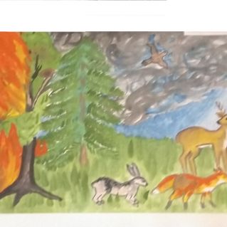 "Берегите лес от пожаров"