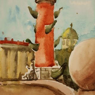 "Ростральная колонна"