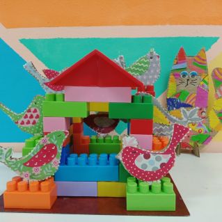 Гости на кормушке