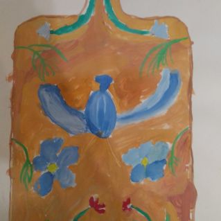 Художественная роспись доски