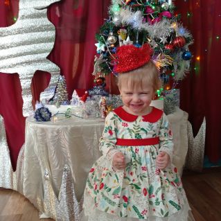 Оригинальный костюм для маленькой принцессы.