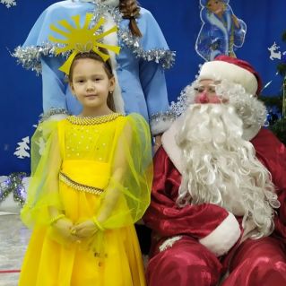 Новогодний костюм "Зимнее Солнышко"