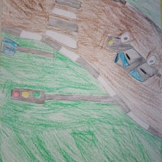 Будь осторожен на дороге.