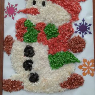 "Весёлый снеговик"