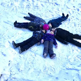 Моя любимая семейная группа - зимнее солнышко!