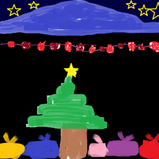 Зимние рисунки