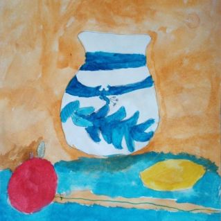 Натюрморт с фруктами