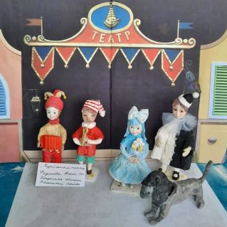 "Кукольный театр" (ватная игрушка)