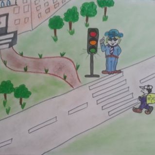 Правила движения знаем без сомнения.