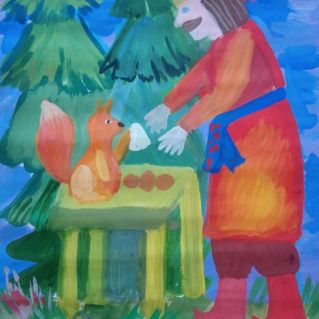 "Сказочная белочка"