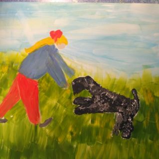 Фристайл с собакой