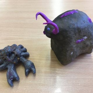 Буйвол и краб гигант