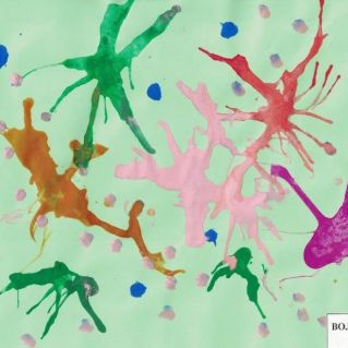 "Кляксы развеселились"