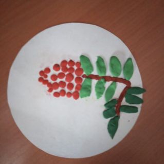 Ветка рябины