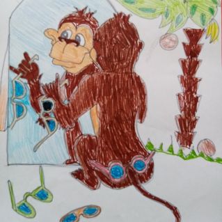 "Мартышка и очки" И.А.Крылов