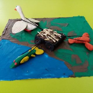 "Лебедь, рак и щука" И.А.Крылов