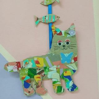 Кот рыболов