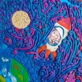 " Гагарин первый!"