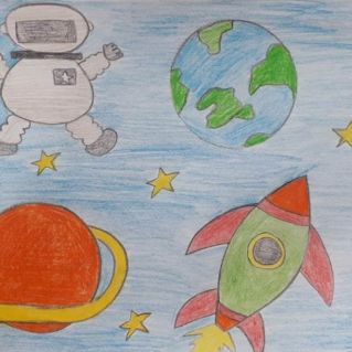 "Путешествие в космос"