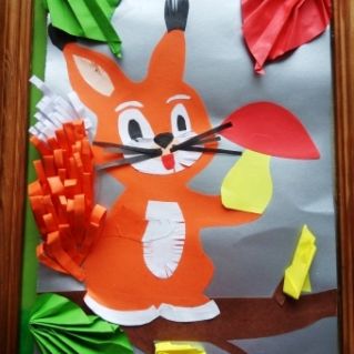 Белочка-умелочка