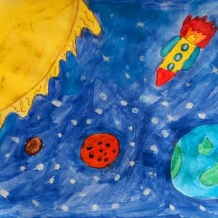 В космическом путешествии