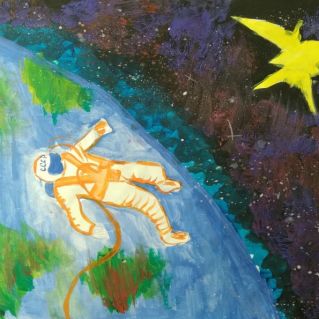 "Я со звездами сдружился дальними"