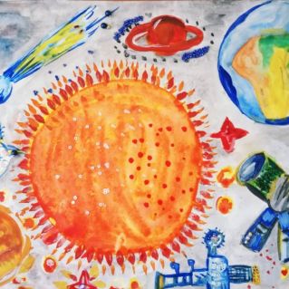 Космический пейзаж