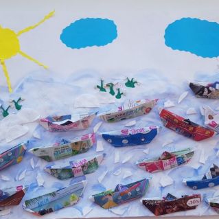 Весенние кораблики