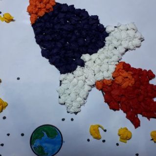 "Полет в космос"