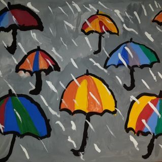 Осенние зонтики