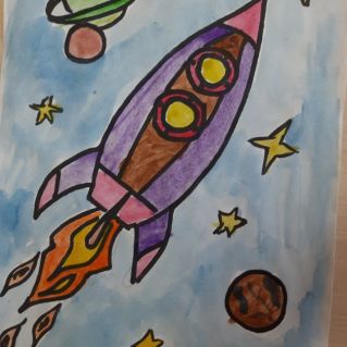 Манящая галактика.