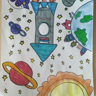 Международный творческий конкурс "Открытый космос"