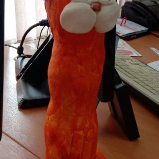 Довольный кот