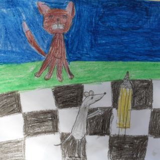 "Мышонок и карандаш"