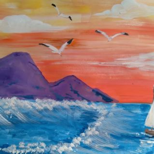 "Белеет парус одинокий"