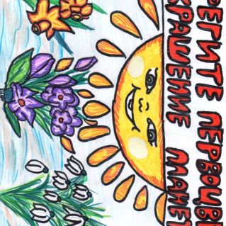 Берегите первоцветы!