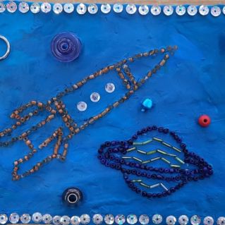 Коллективная работа  "В космосе"