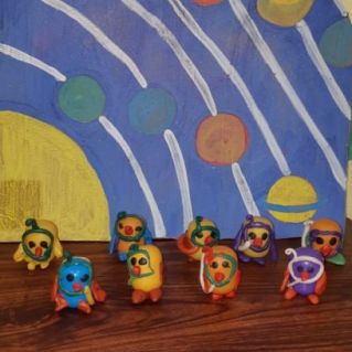 Космонавты из киндера