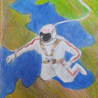 Над Землей в невесомости