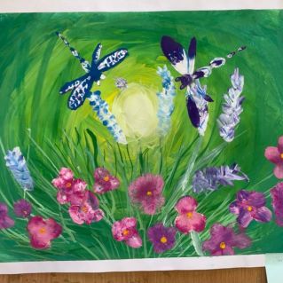 "Полянка цветов"