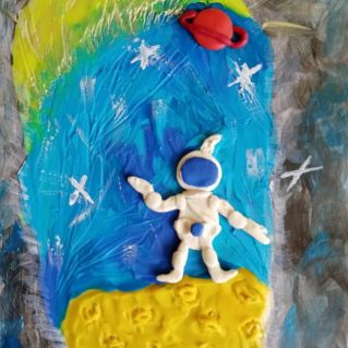 "В открытом космасе"