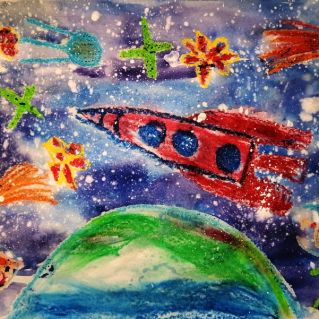 "На космических просторах"